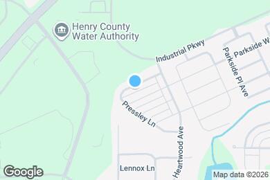 Map image of the property - 1525 Pressley Ln