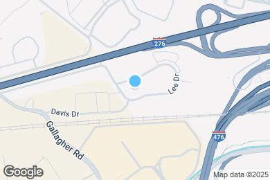 Map image of the property - Furnished Studio-Philadelphia - Plymouth Meeting - West