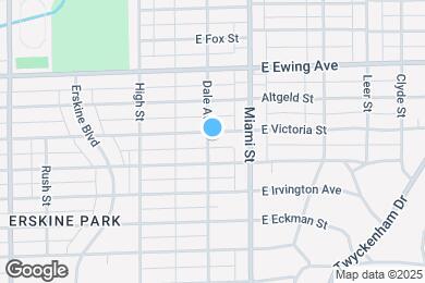 Map image of the property - 1002 E Victoria St