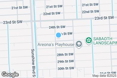 Map image of the property - 2916 26th St SW