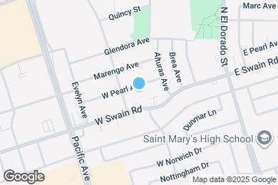 Map image of the property - 232 W Pearl Ave