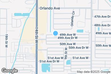 Map image of the property - 1009 49th Avenue Dr W