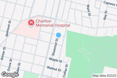 Map image of the property - 159 Shawmut St