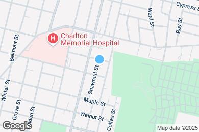 Map image of the property - 161 Shawmut St
