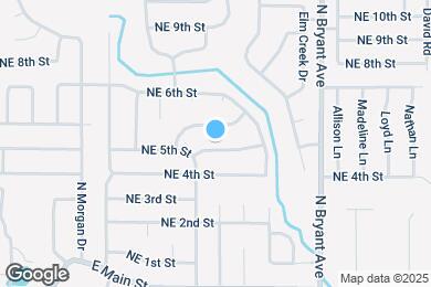 Map image of the property - 1617 NE 5th St