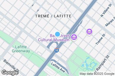 Map image of the property - 1725 Dumaine St