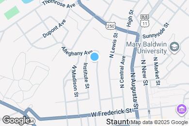 Map image of the property - 274 Fillmore St
