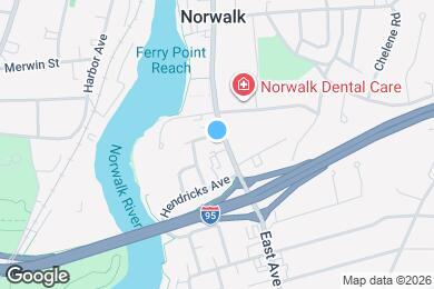 Map image of the property - 158 East Ave