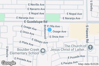 Map image of the property - 8107 E Osage Ave