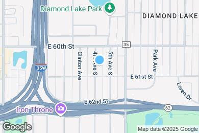 Map image of the property - 6037 4th Ave S