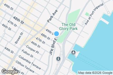 Map image of the property - 1001 Boulevard E