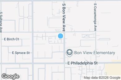 Map image of the property - 2046 S Bon View Ave