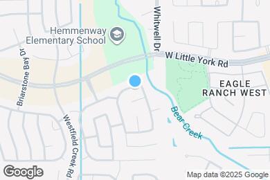 Map image of the property - 20415 Shiloh Mist Ln