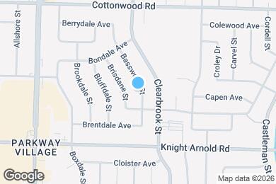 Map image of the property - 3069 Basswood St