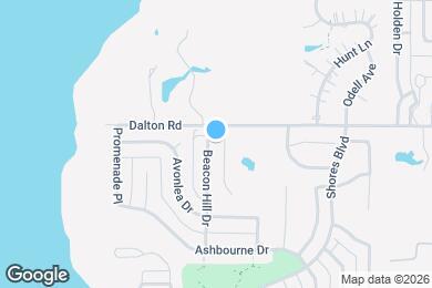 Map image of the property - 2810 Beacon Hill Dr