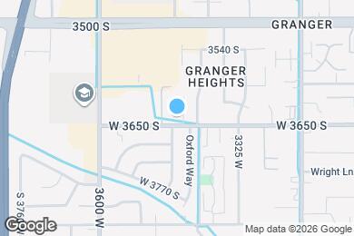 Map image of the property - 3446 W 3650 S