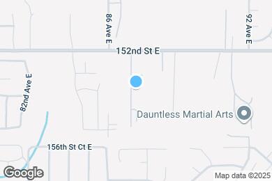 Map image of the property - 15329 87th Ave E