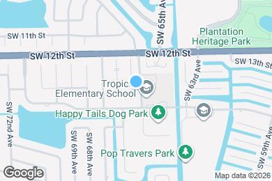 Map image of the property - 1480 SW 66th Terrace