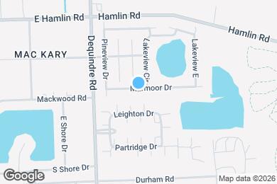 Map image of the property - 2022 Marmoor Dr