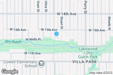 Map image of the property - 1242 Tennyson St