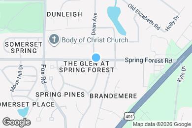 Map image of the property - 5811 Spring Glen Lane