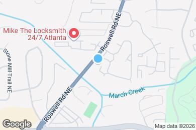 Map image of the property - 6851 Roswell Rd NE