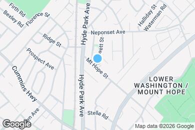 Map image of the property - 30 Mount Hope St