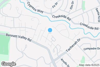 Map image of the property - 1891 Bennett Meadows Ln