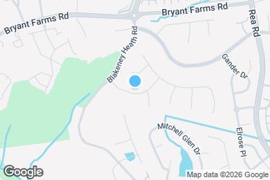 Map image of the property - 11701 Charnwood Ct