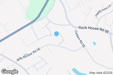 Map image of the property - 1185 Mercury Dr SE