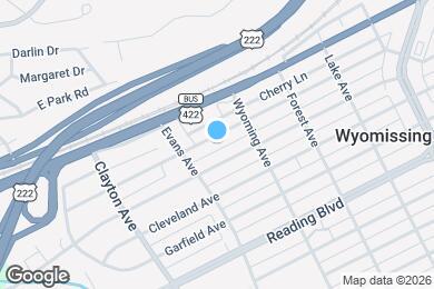 Map image of the property - 1530 Delaware Ave