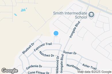 Map image of the property - 2010 Misty Hollow Ct
