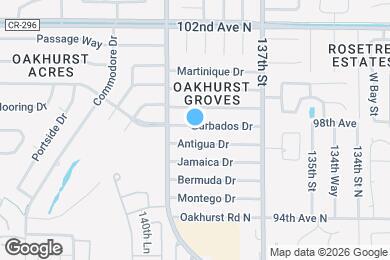 Map image of the property - 13924 Barbados Dr