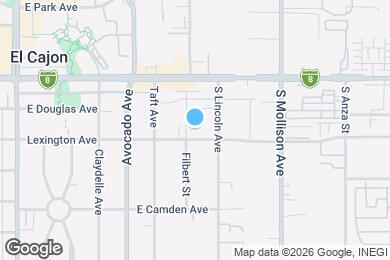 Map image of the property - 620 E Lexington Ave