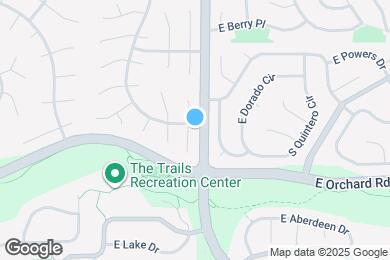 Map image of the property - 5752 S Ouray Ct