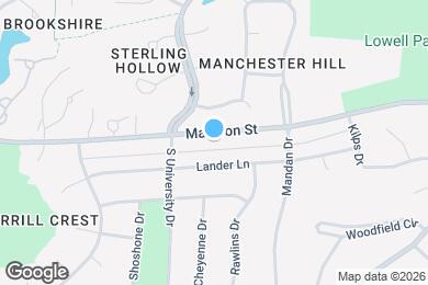 Map image of the property - 2515 W Madison St