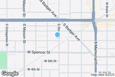 Map image of the property - 1002 W 8th St