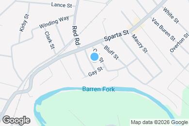 Map image of the property - 117 Poplar St