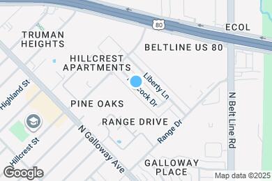 Map image of the property - 1619 Hancock Dr