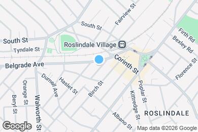 Map image of the property - 23 Amherst St