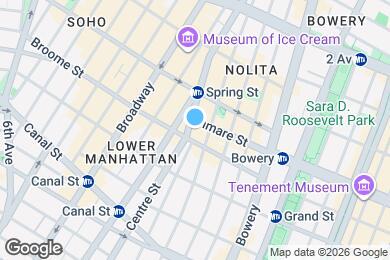 Map image of the property - 400 Broome St
