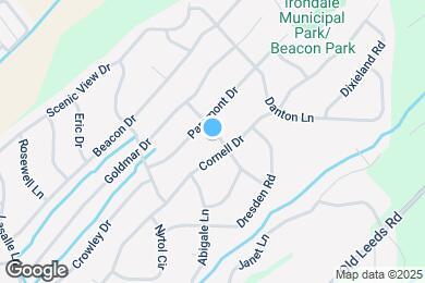 Map image of the property - 608 Terry Ln