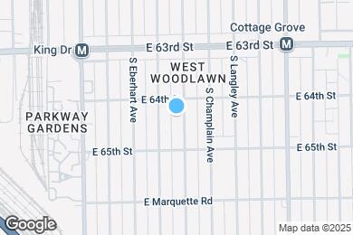 Map image of the property - 6420 S Saint Lawrence Ave