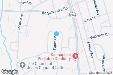 Map image of the property - 1447 Tygress Dr
