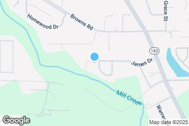 Map image of the property - 325 James Dr