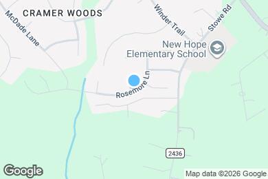 Map image of the property - 6114 Rosemore Ln