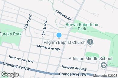 Map image of the property - 1023 Rugby Blvd NW