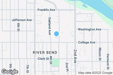 Map image of the property - 1614 Arlington Ave