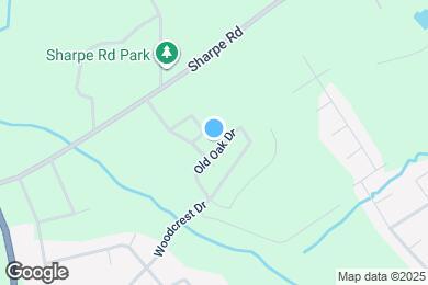 Map image of the property - 820 Old Oak Dr