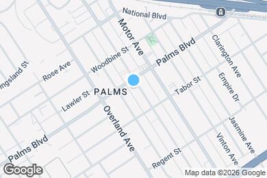 Map image of the property - 3515 Mentone Ave